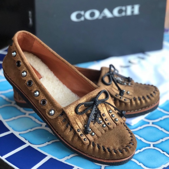 Coach Fur Moccasin T-Rex 🦖 - Picture 2 of 8